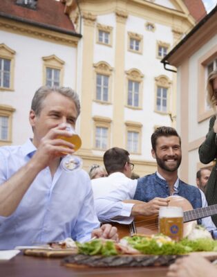 Vatertag im Fürst Carl Biergarten